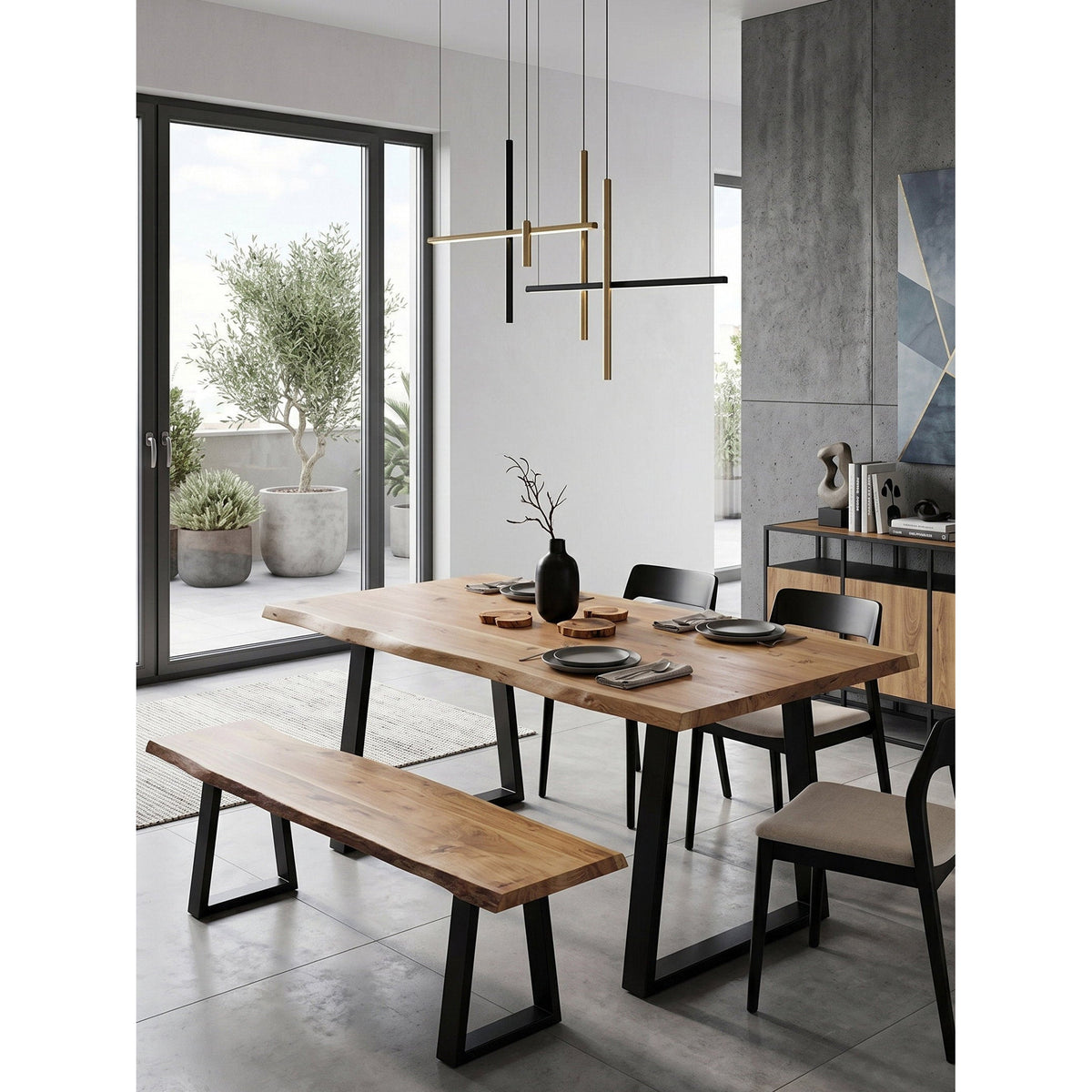 Τραπέζι Rama 160x90x77