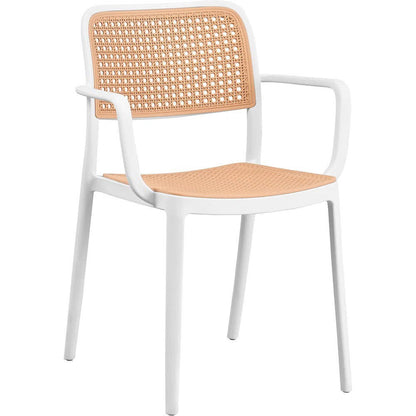 Armchair Zoel White 41x43x80.5