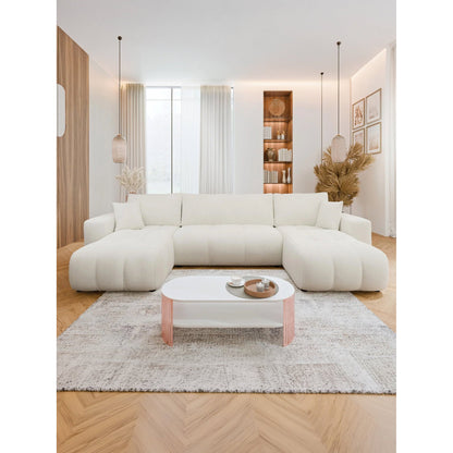 Corner Sofa Furyn U Cream 312x145x72