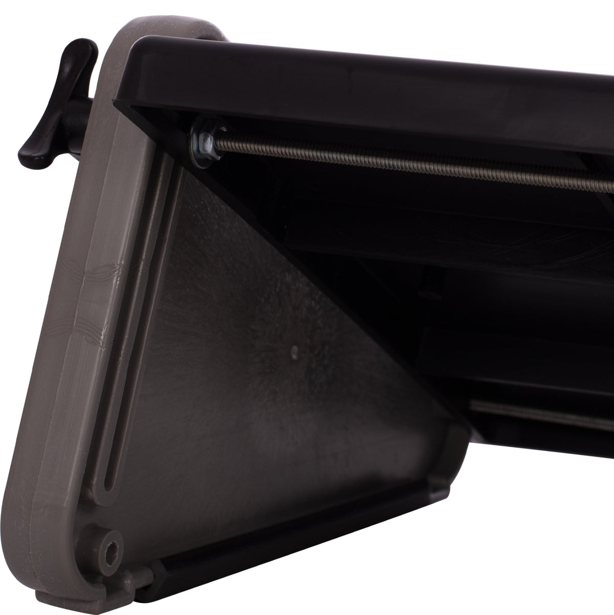ADJUSTABLE PLASTIC FOOTREST FOR DESK