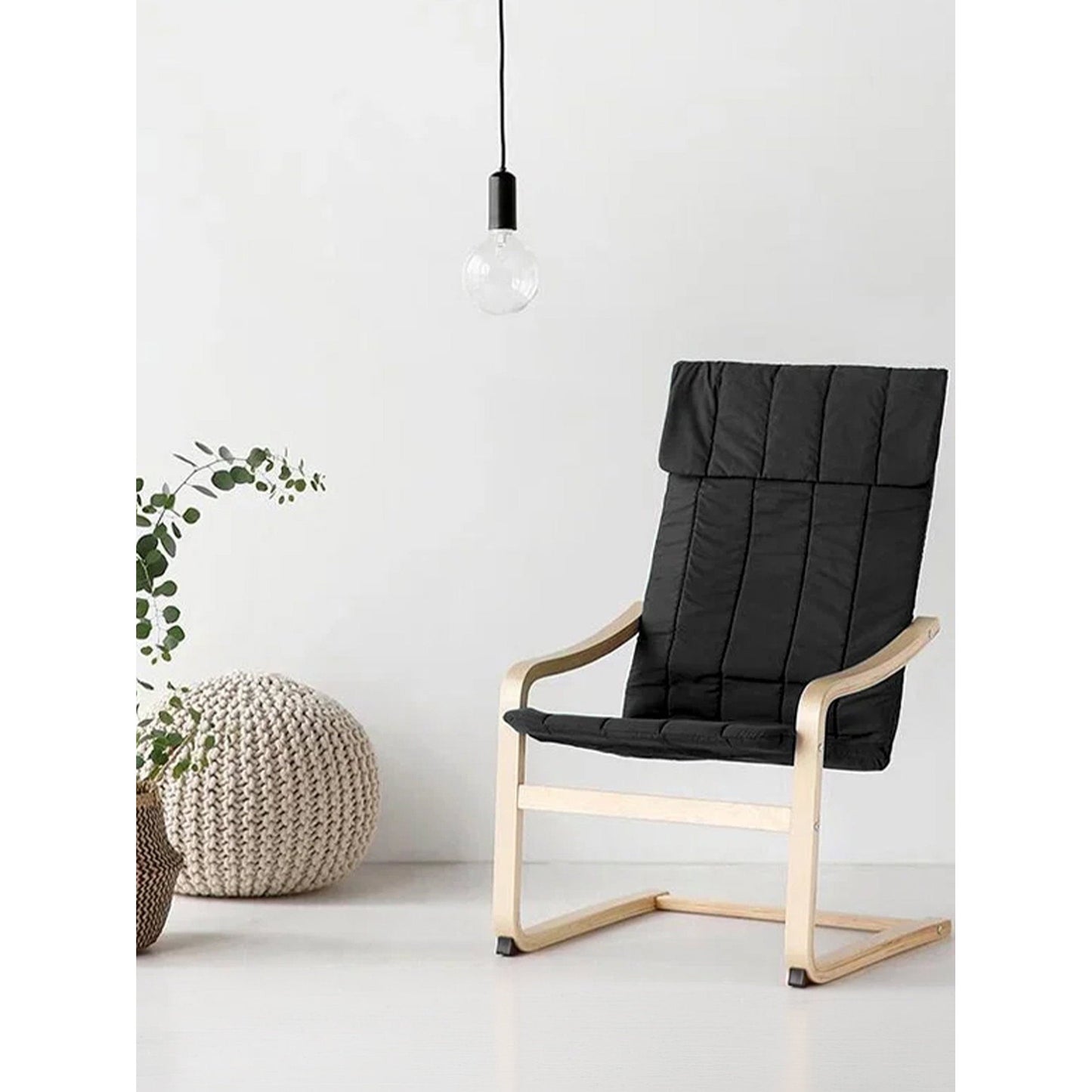 Πολυθρόνα Relax Roy Μαύρο 59x71x99