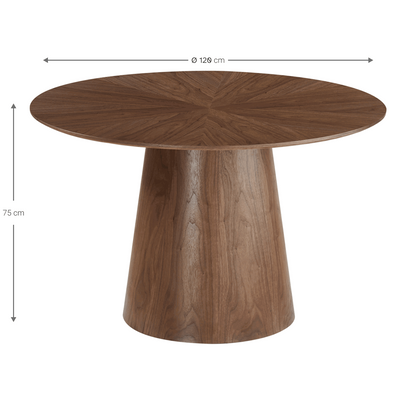 Τραπέζι Hazelton 120x120x75
