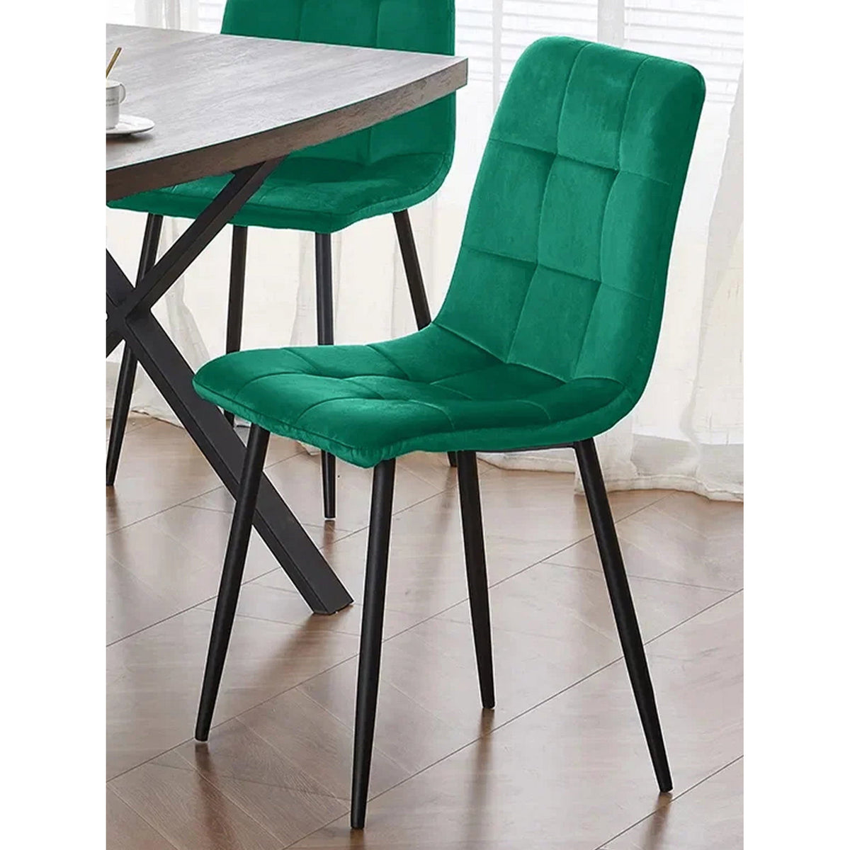 Καρέκλα Mona Πράσινο 45x42x90