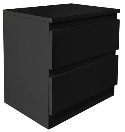 Κομοδίνο Juniper Μαύρο 40x30x40
