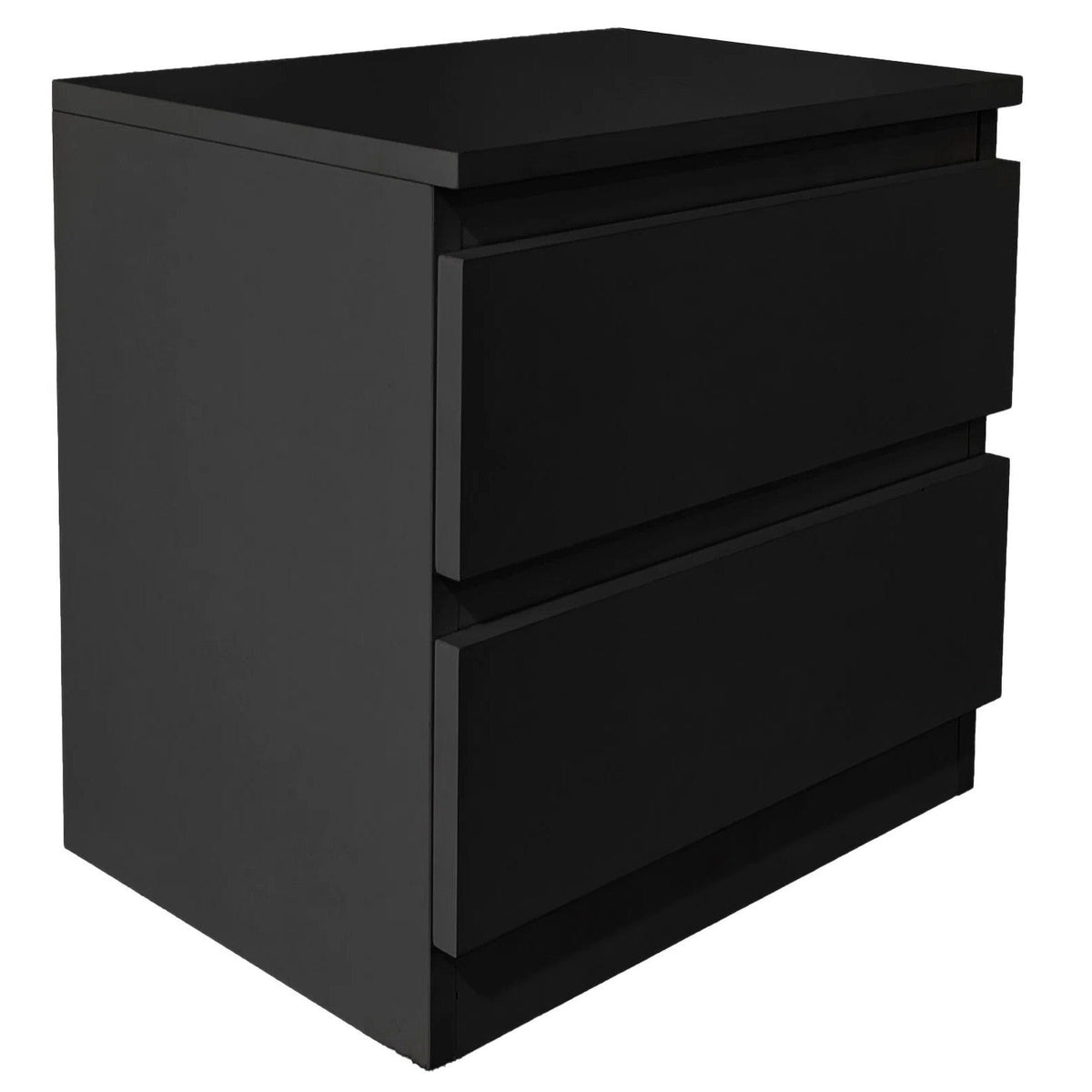 Κομοδίνο Juniper Μαύρο 40x30x40