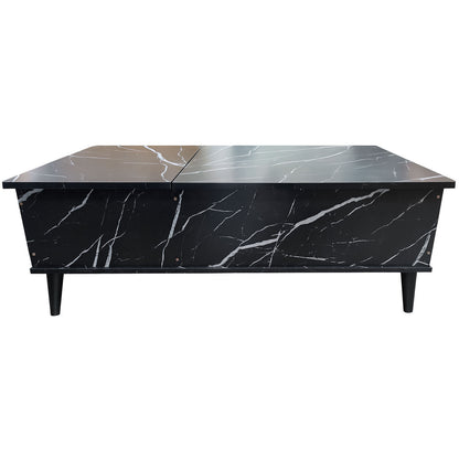 Sterling Black Coffee Table 121x69x40