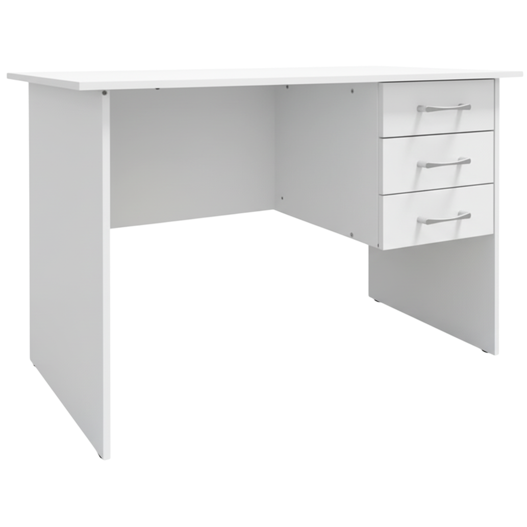Γραφείο Oliver Λευκό 120x55x75