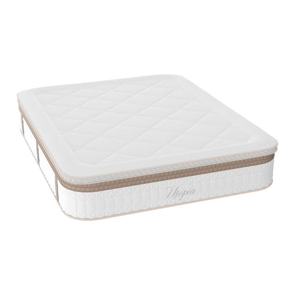 Στρώμα Utopia Pocket Spring με Ανώστρωμα Aloe Vera 30-32εκ 140x200εκ