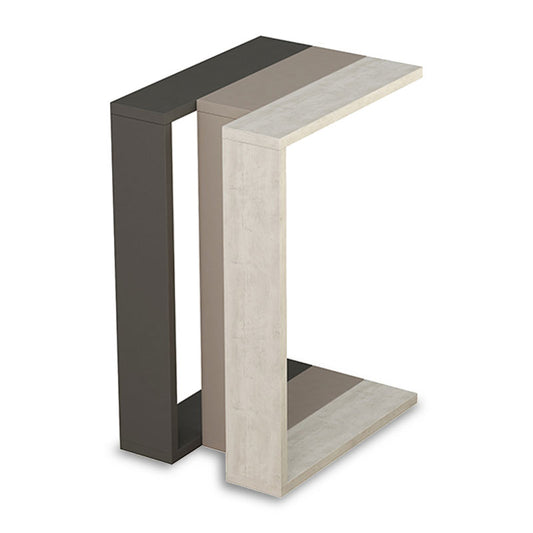 Τραπεζάκι Ξύλινο Αντικέ Πολύχρωμο 40x30x57