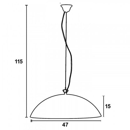 Φωτιστικό Οροφής 3φωτο Plexiglass Φιμέ 47x47x15