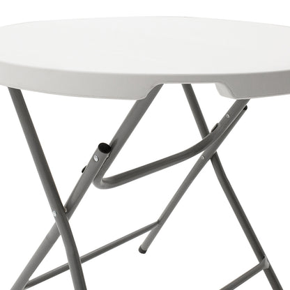 Τραπέζι Catering Comfort Λευκό Στρόγγυλο Φ80X74