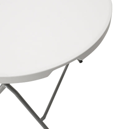 Τραπέζι Catering Comfort Λευκό Στρόγγυλο Φ80X74