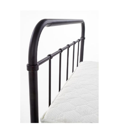 Κρεβάτι LIBERTY Μεταλλικό Sandy Black 209x124x93cm (200x120cm)