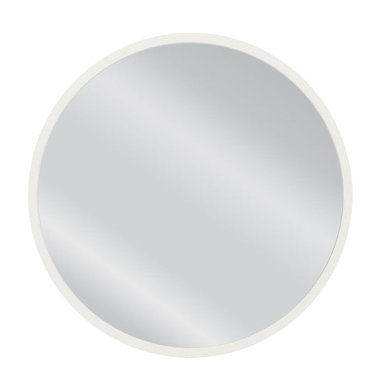 ArteLibre Καθρέπτης Τοίχου Ξύλινος Λευκός 14410244