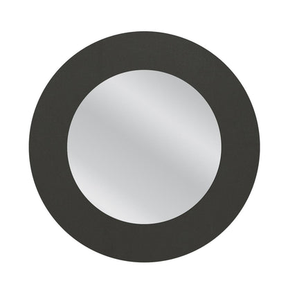ArteLibre Καθρέπτης Τοίχου Ξύλινος Ανθρακί 14410252