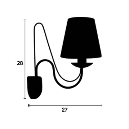 Arkolight Απλίκα Μεταλλική Καφέ/Εκρού 1463-2/Α1-Α