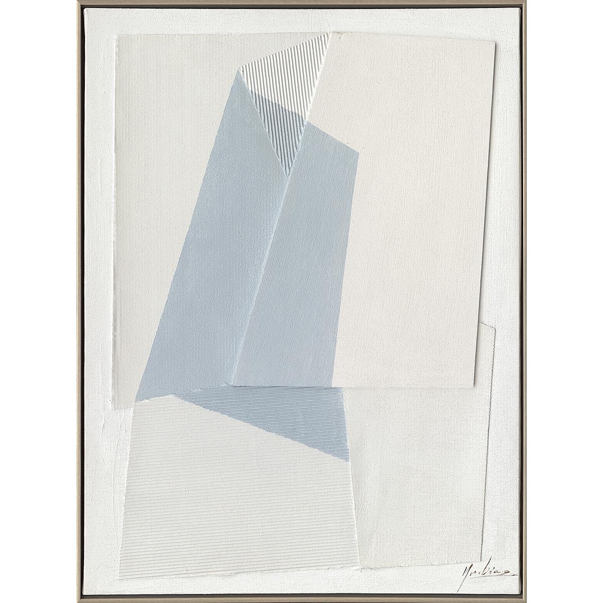 ArteLibre Πίνακας 'Μοντέρνα Τέχνη' Καμβάς Λευκός/Γαλάζιος 14670007