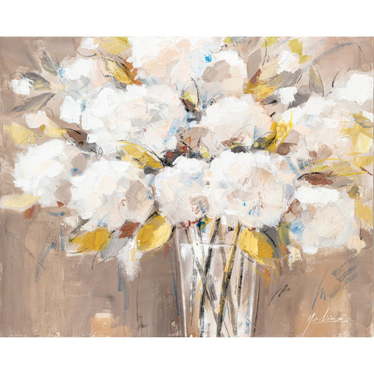 ArteLibre Πίνακας 'Βάζο με Λουλούδια' Καμβάς Πολύχρωμος 14670047