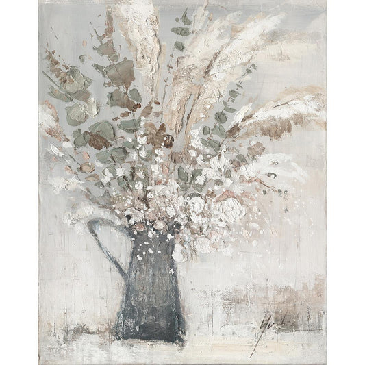 ArteLibre Πίνακας 'Βάζο με Λουλούδια' Καμβάς Πολύχρωμος 14670050