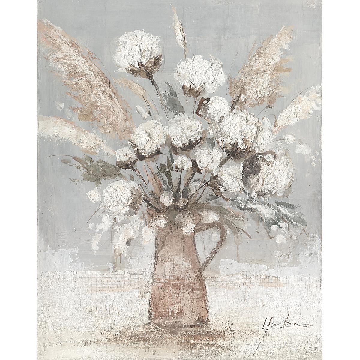 ArteLibre Πίνακας 'Βάζο με Λουλούδια' Καμβάς Πολύχρωμος 14670051
