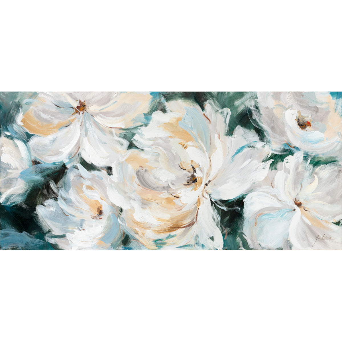 ArteLibre Πίνακας 'Λουλούδια' Καμβάς Πολύχρωμος 14670056