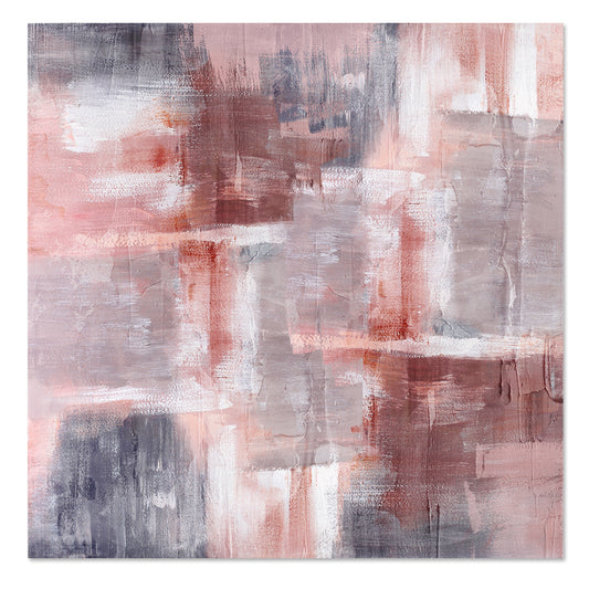 ArteLibre Πίνακας 'Μοντέρνα Τέχνη' Καμβάς Ροζ/Γκρι 14690008