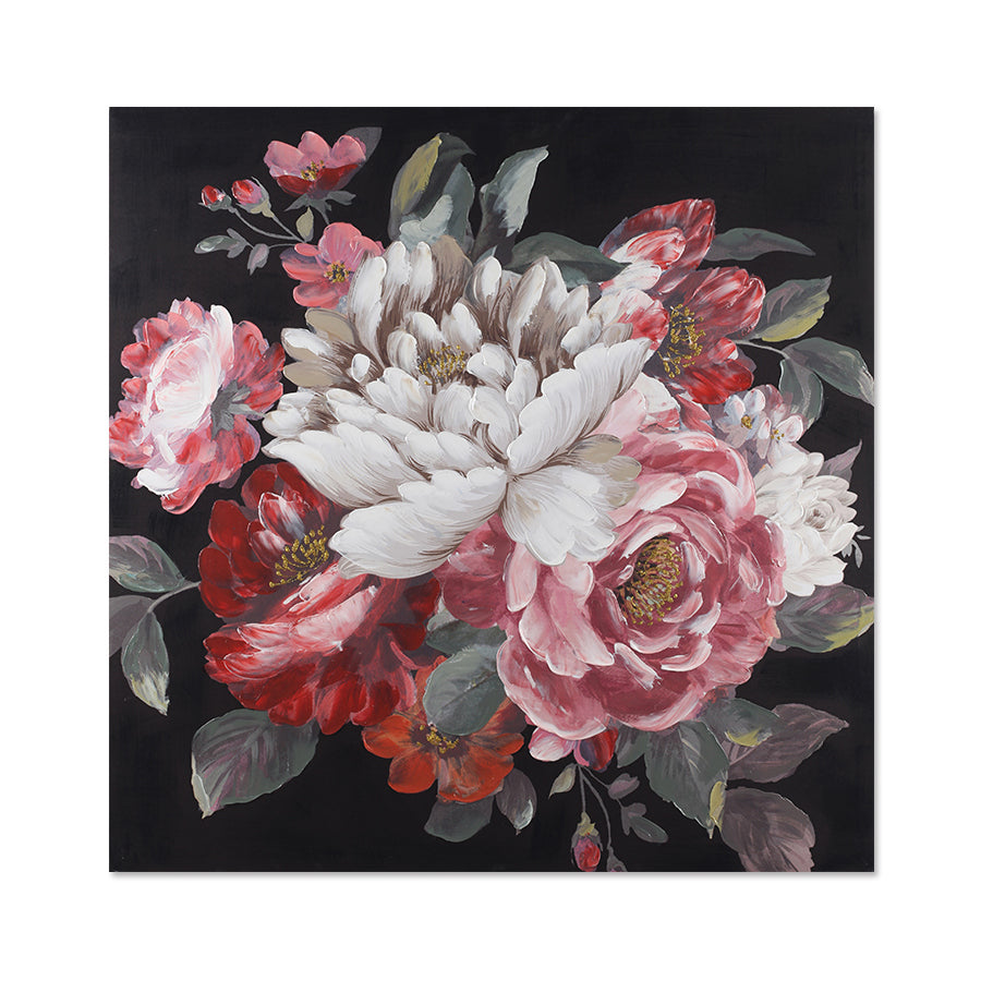 ArteLibre Πίνακας 'Λουλούδια' Καμβάς Πολύχρωμος 14690057