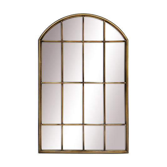 ArteLibre Καθρέπτης Τοίχου 'Παράθυρο' Μεταλλικός Χρυσός 14700023