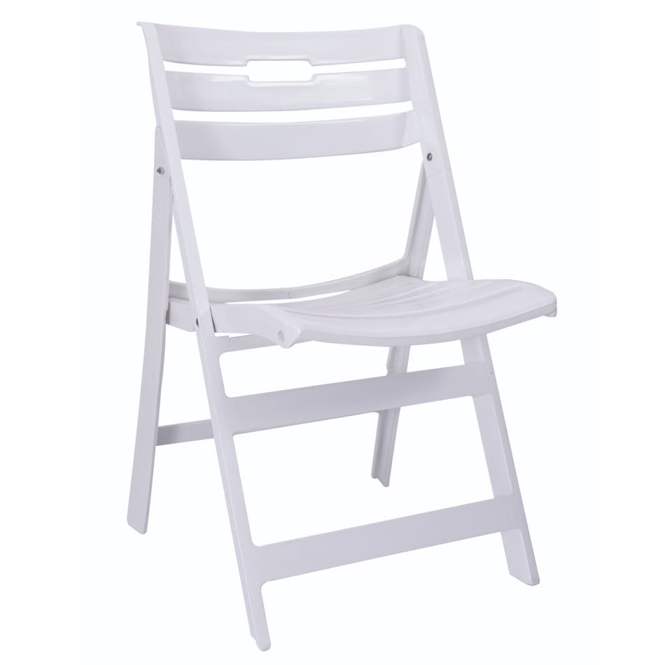 ArteLibre Καρέκλα Κήπου Πτυσσόμενη Πλαστική Λευκή 14720024