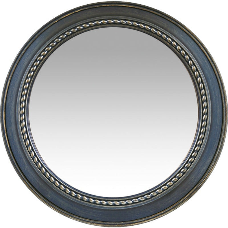 ArteLibre Καθρέπτης Τοίχου Πλαστικός Αντικέ Μαύρος 14740055