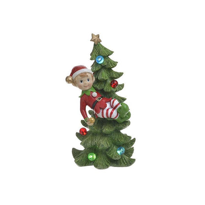 inart Χριστουγεννιάτικο Δεντράκι Πολυρεσίνης Πολύχρωμο 2-70-944-0020