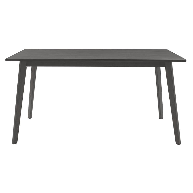 Τραπεζαρία Benson - Toto Σετ 7 Τμχ Rustic Grey - Ύφασμα Γκρι 150x90x75