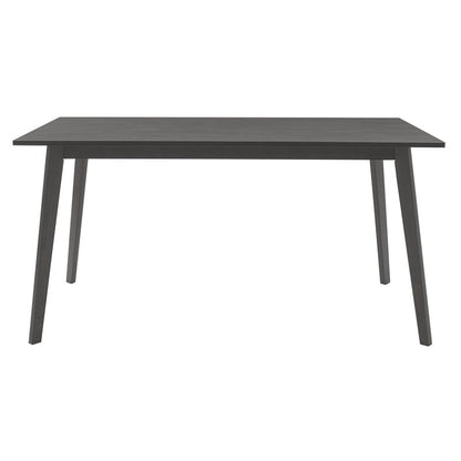 Τραπεζαρία Benson - Toto Σετ 7 Τμχ Rustic Grey - Ύφασμα Γκρι 150x90x75