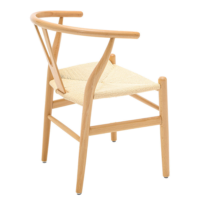 Καρέκλα Sandra Ξύλο-Σχοινί Φυσικό