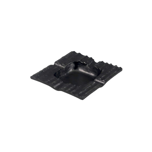 Σταχτοδοχείο Μεταλλικό Μαύρο 13x13x3