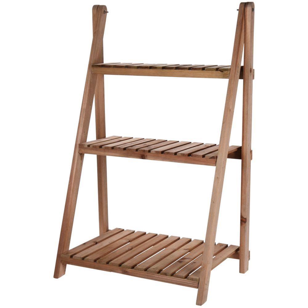 Ανθοστήλη Ξύλινη Φυσική 63x38x96