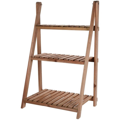 Ανθοστήλη Ξύλινη Φυσική 63x38x96