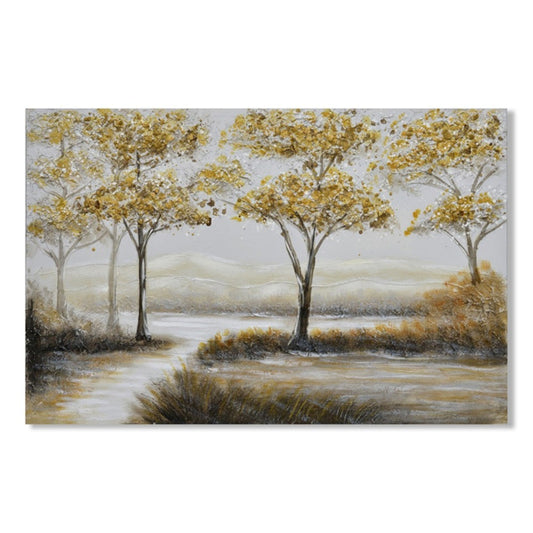 Karvounis Πίνακας 'Δέντρα και Μονοπάτι' Καμβάς Εκρού/Χρυσός BD20B402B-1A