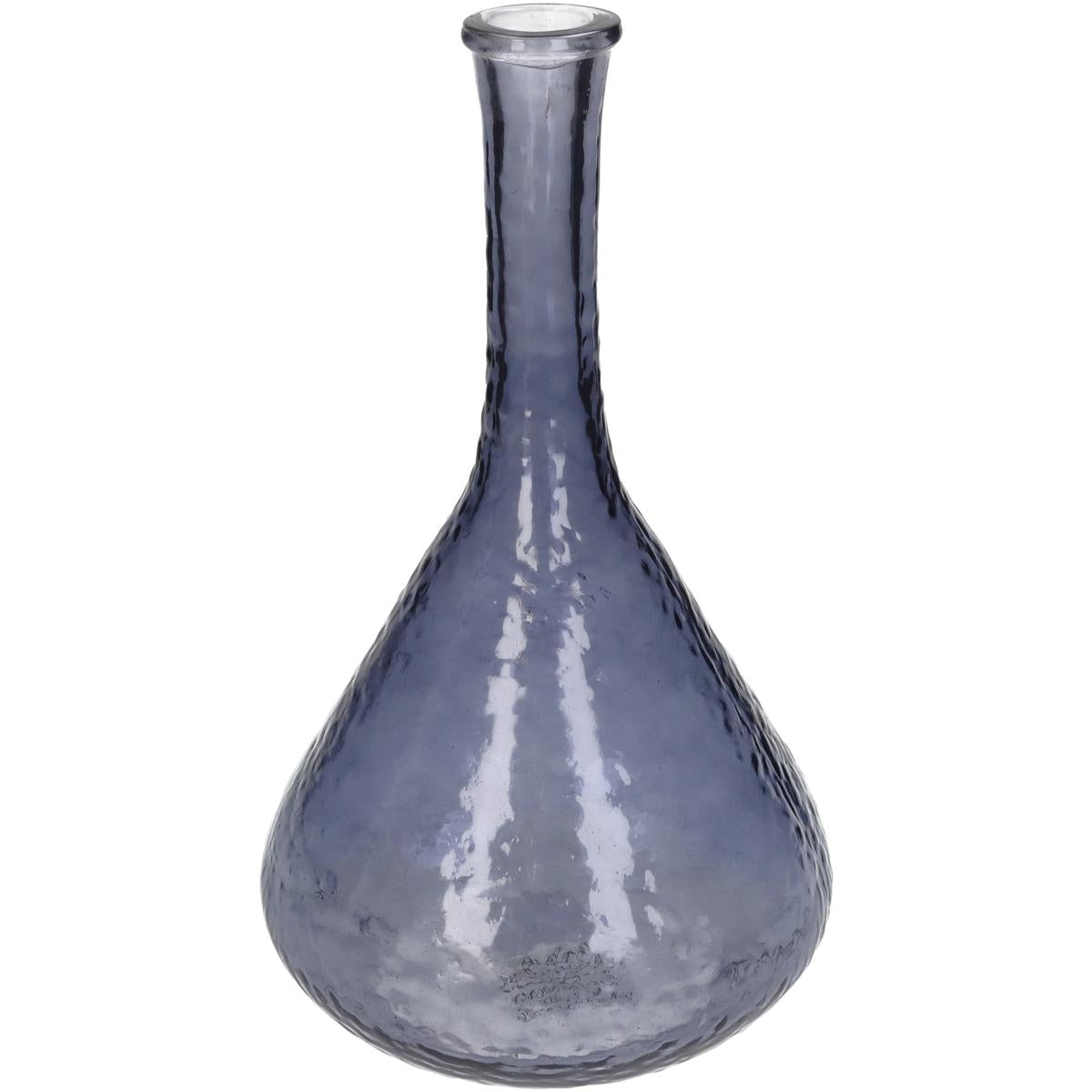 Βάζο Γυάλινο Λιλά 18x18x31