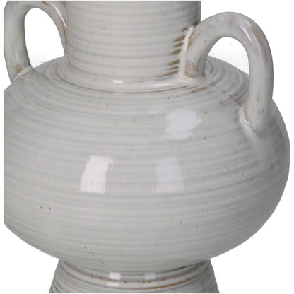 Βάζο Μπεζ Κεραμικό 13.5x13.5x21.4