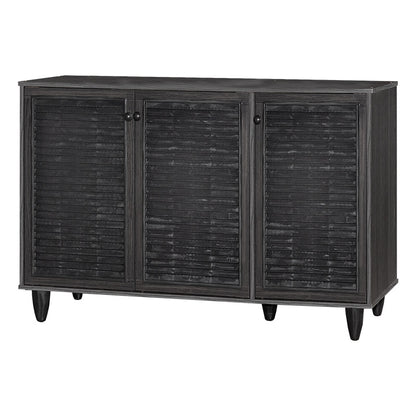 Παπουτσοθήκη 12 Ζευγών Ξύλινη Αντικέ Wenge 105x35x66