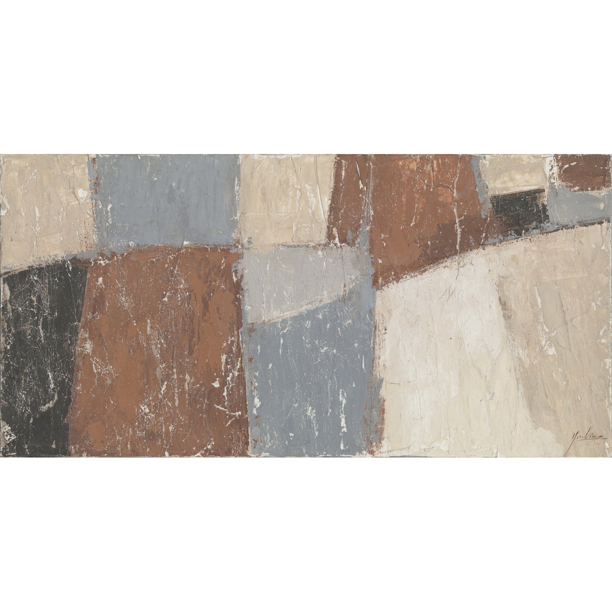 Πίνακας "Abstract" Καμβάς 120x60εκ