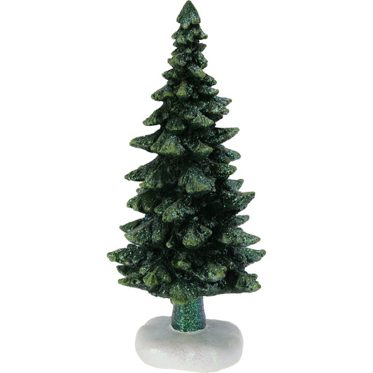 ArteLibre Χριστουγεννιάτικο Δέντρο με Glitter Πολυρεσίνης Πράσινο/Λευκό 06350993