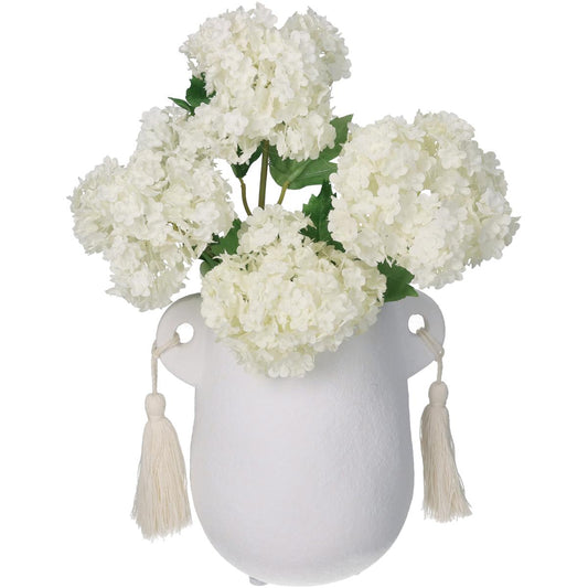 Βάζο Λευκό Δολομίτης 13.9x11x14