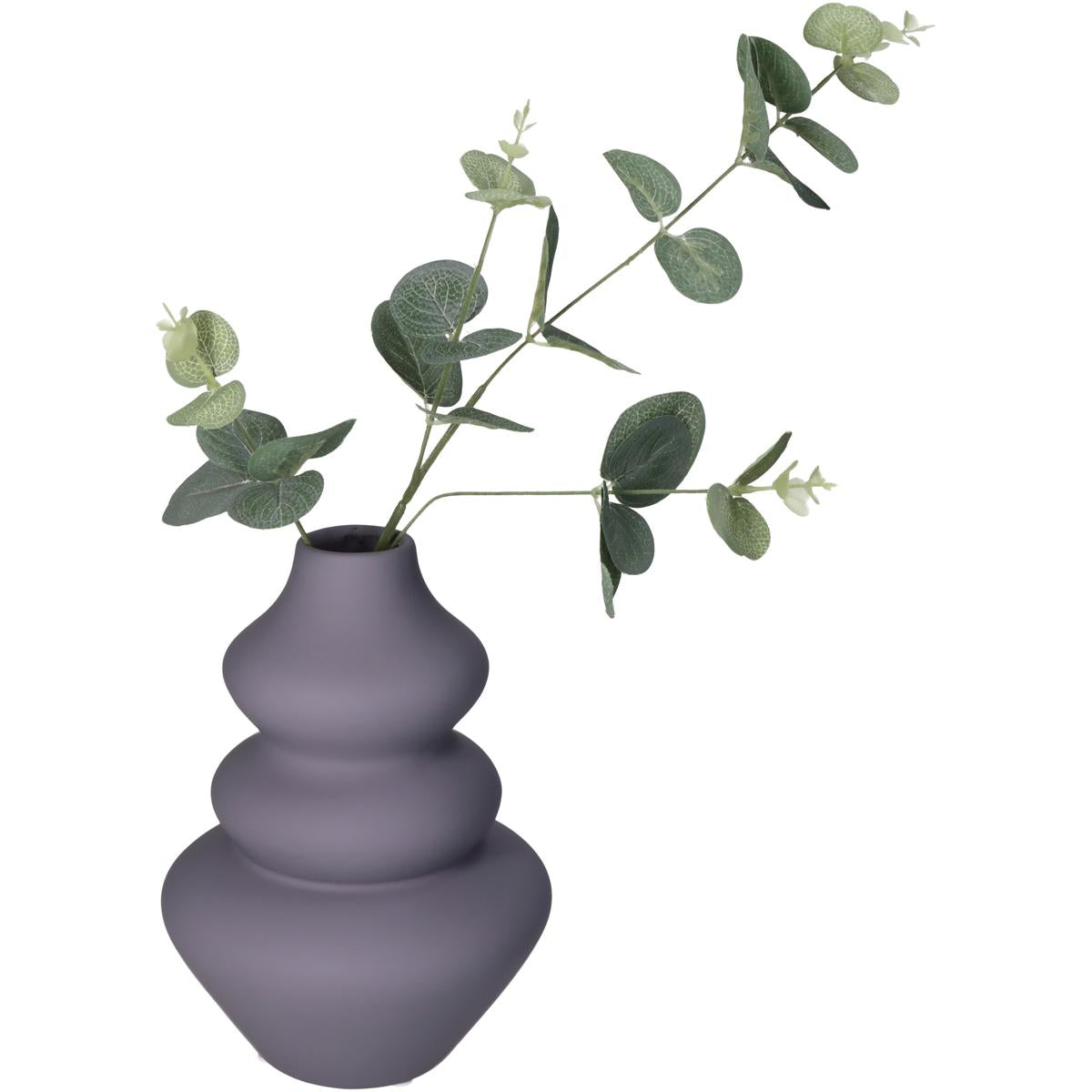 Βάζο Δολομίτη Λιλά 15x15x22