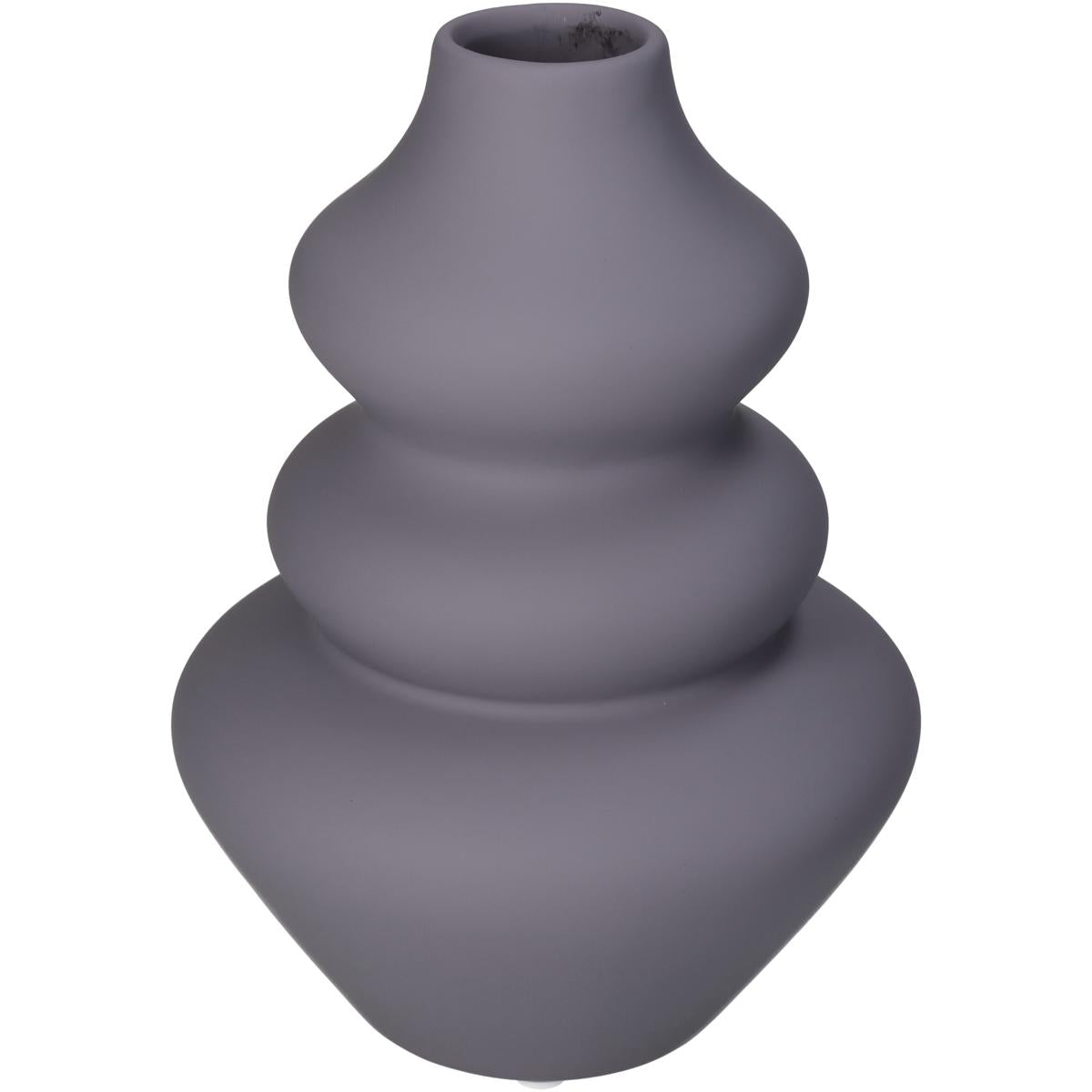 Βάζο Δολομίτη Λιλά 15x15x22