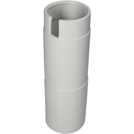 Βάζο Κεραμικό Λευκό 13x13x36