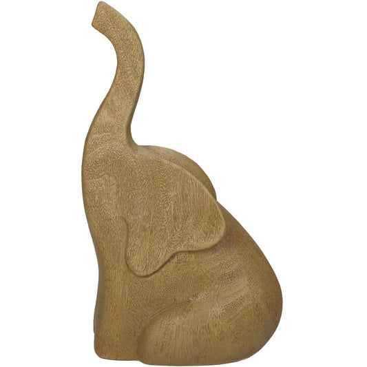 Διακοσμητικός Ελέφαντας Πολυρεσίνης Φυσικός 13x10x23