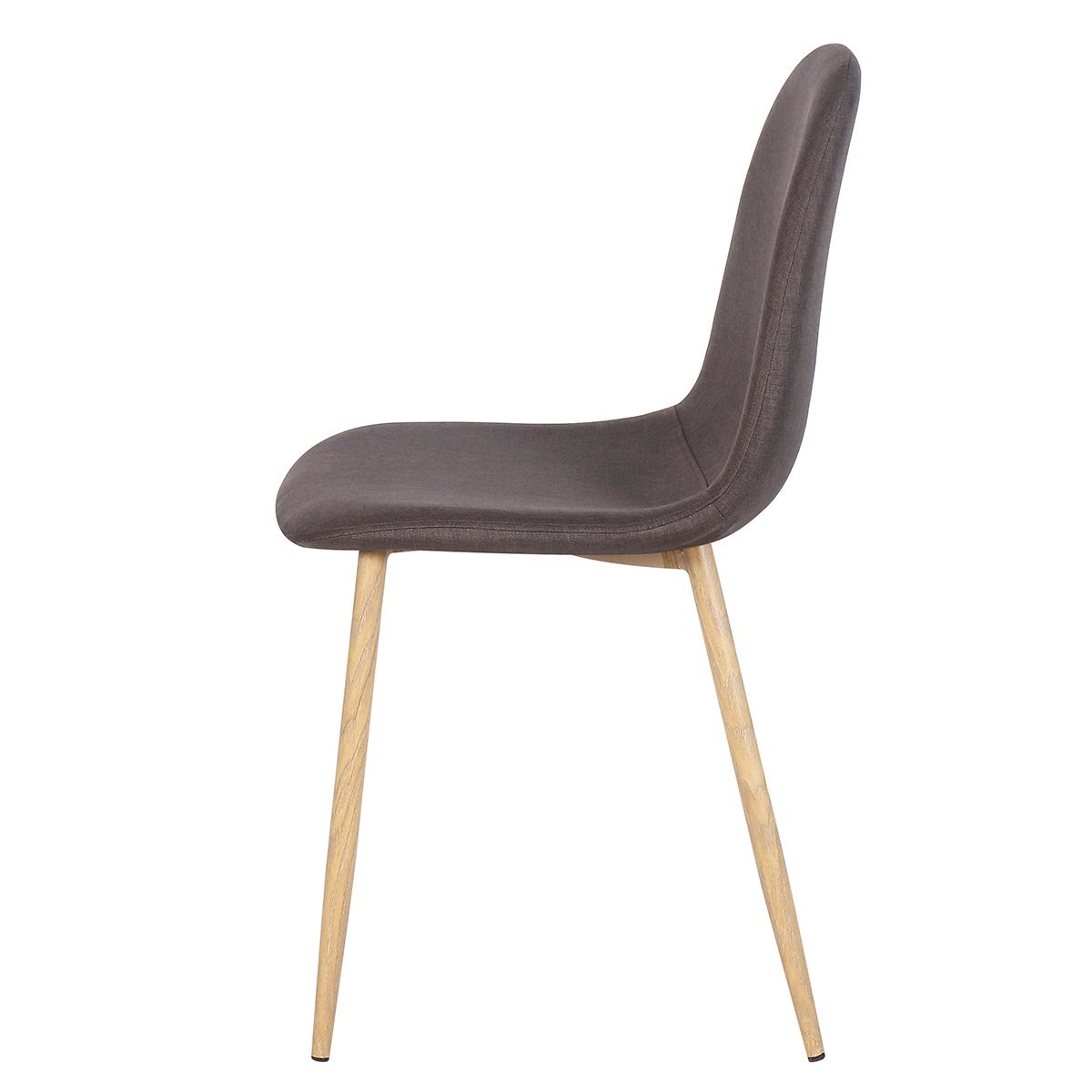 ArteLibre Καρέκλα Υφασμάτινη/Ξύλινη Καφέ/Φυσική 14320015