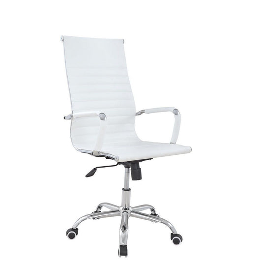 ArteLibre Καρέκλα Γραφείου Δερματίνης Λευκή 14230018